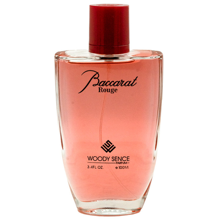 ادوپرفیوم وودی سنس برایت مدل باکارات رژ BACCARAT ROUGE با رایحه گرم حجم 100 میلی لیتر