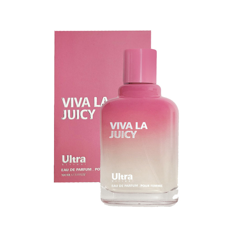ادوپرفیوم زنانه اولترا ویرچوآل مدل Viva La Juicy با رایحه خنک حجم 100 میلیلیتر