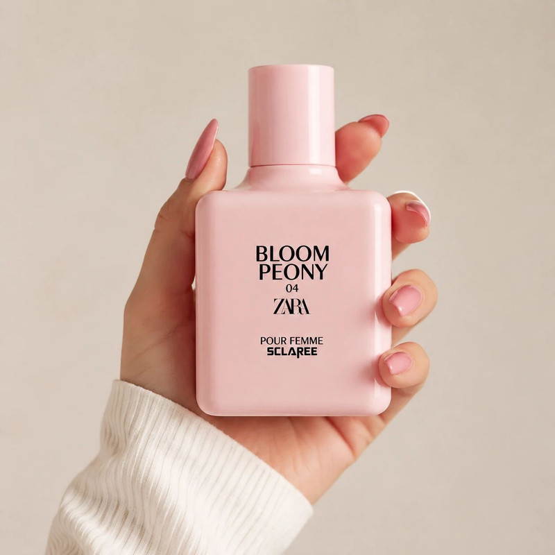 ادوپرفیوم زنانه اسکلاره مدل BLOOM PEONY 04 با رایحه گرم حجم 100 میلیلیتر