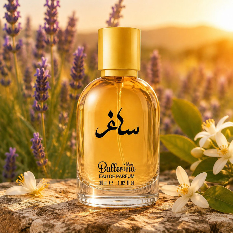 عطر جیبی زنانه بالرینا مدل Saghar با رایحه شیرین حجم 30 میلیلیتر