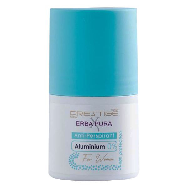 رول ضد تعریق زنانه پرستیژ مدل Erba Pura حجم 50 میلیلیتر