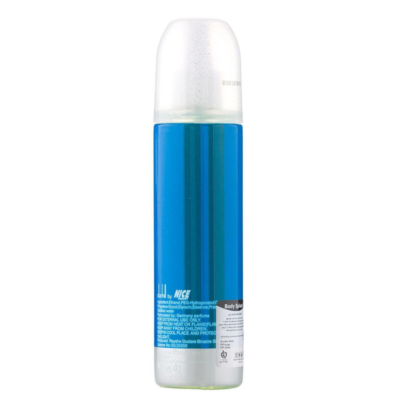 بادی اسپلش مردانه نایس پاپت مدل Dunhill Desire Blue حجم 230 میلی لیتر