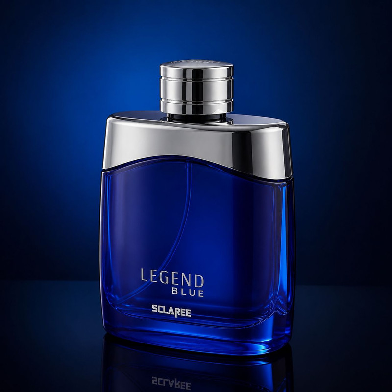 ادو پرفیوم مردانه اسکلاره مدل Legend Blue با رایحه خنک حجم 100 میلی لیتر