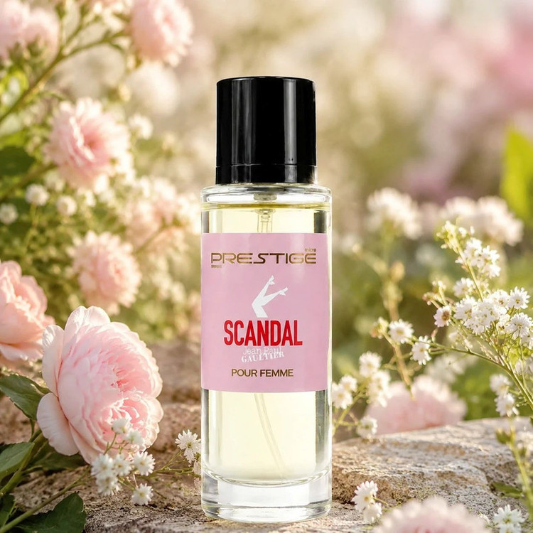 عطر جیبی زنانه نیو پرستیژ کالر مدل SCANDAL Jean Paul GAULTIER با رایحه گرم و شیرین حجم 35 میلیلیتر