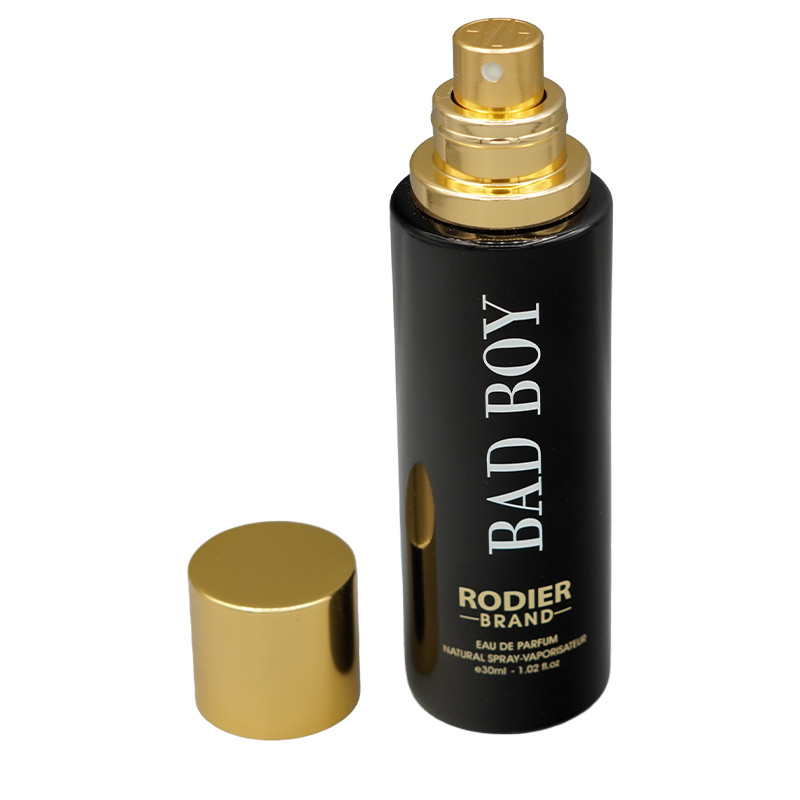 عطر جیبی مردانه رودیر مدل بد بوی با رایحه تند حجم 30 میلیلیتر