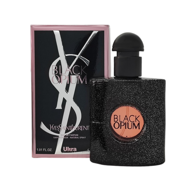 عطر جیبی زنانه اولترا ویرچوآل مدل Black Opium با رایحه شیرین حجم 30 میلیلیتر