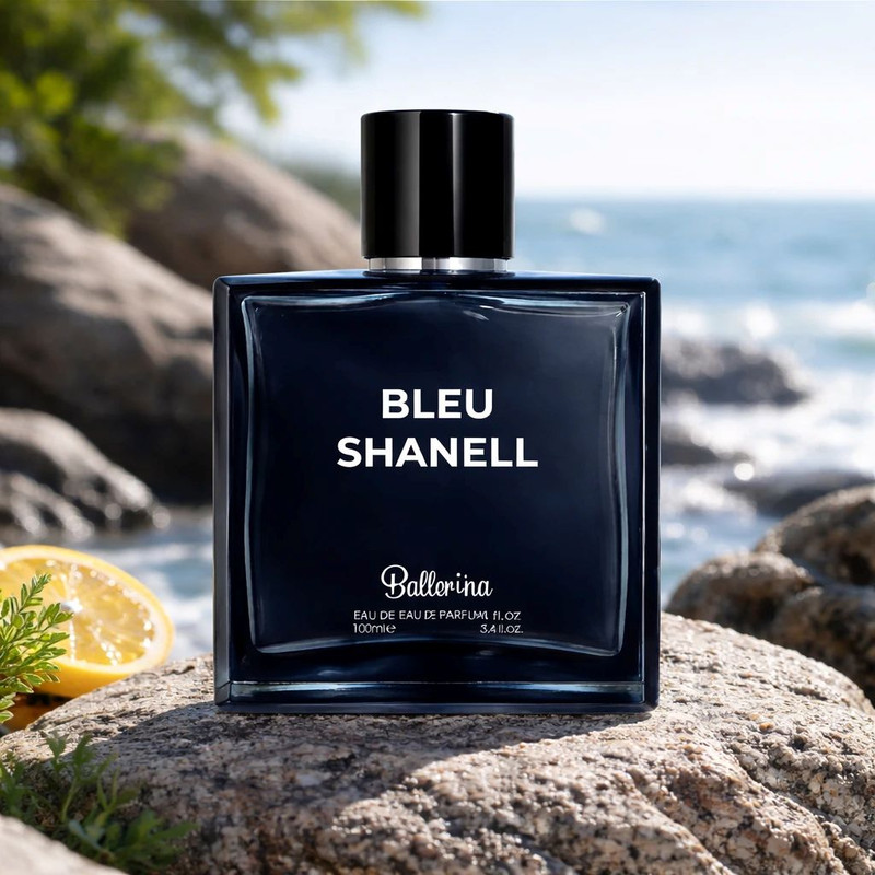ادو پرفیوم مردانه بالرینا مدل BLEU SHANELL با رایحه خنک حجم 100 میلی لیتر