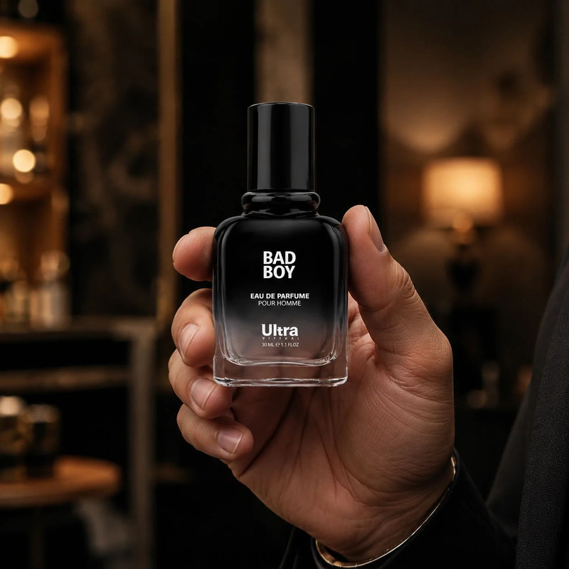 عطر جیبی مردانه اولترا ویرچوآل مدل Bad Boy با رایحه تلخ حجم 30 میلیلیتر