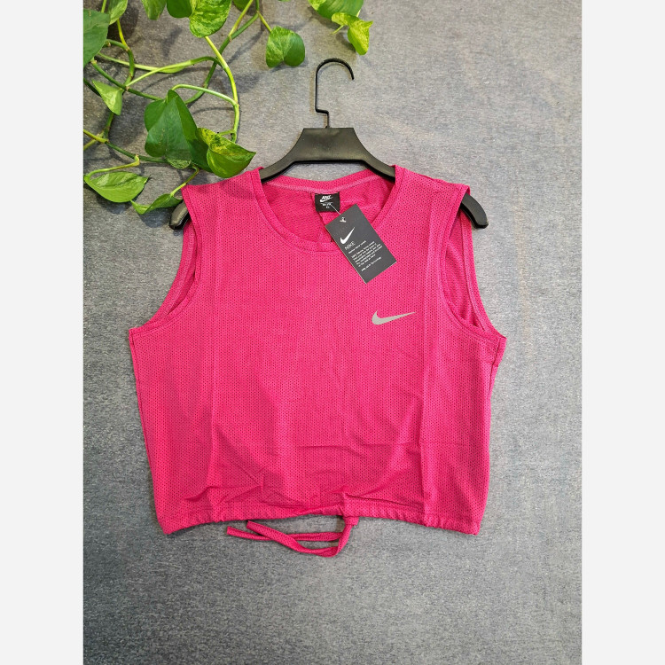 کراپ ورزشی زنانه پشت بندی nike در 5 رنگ