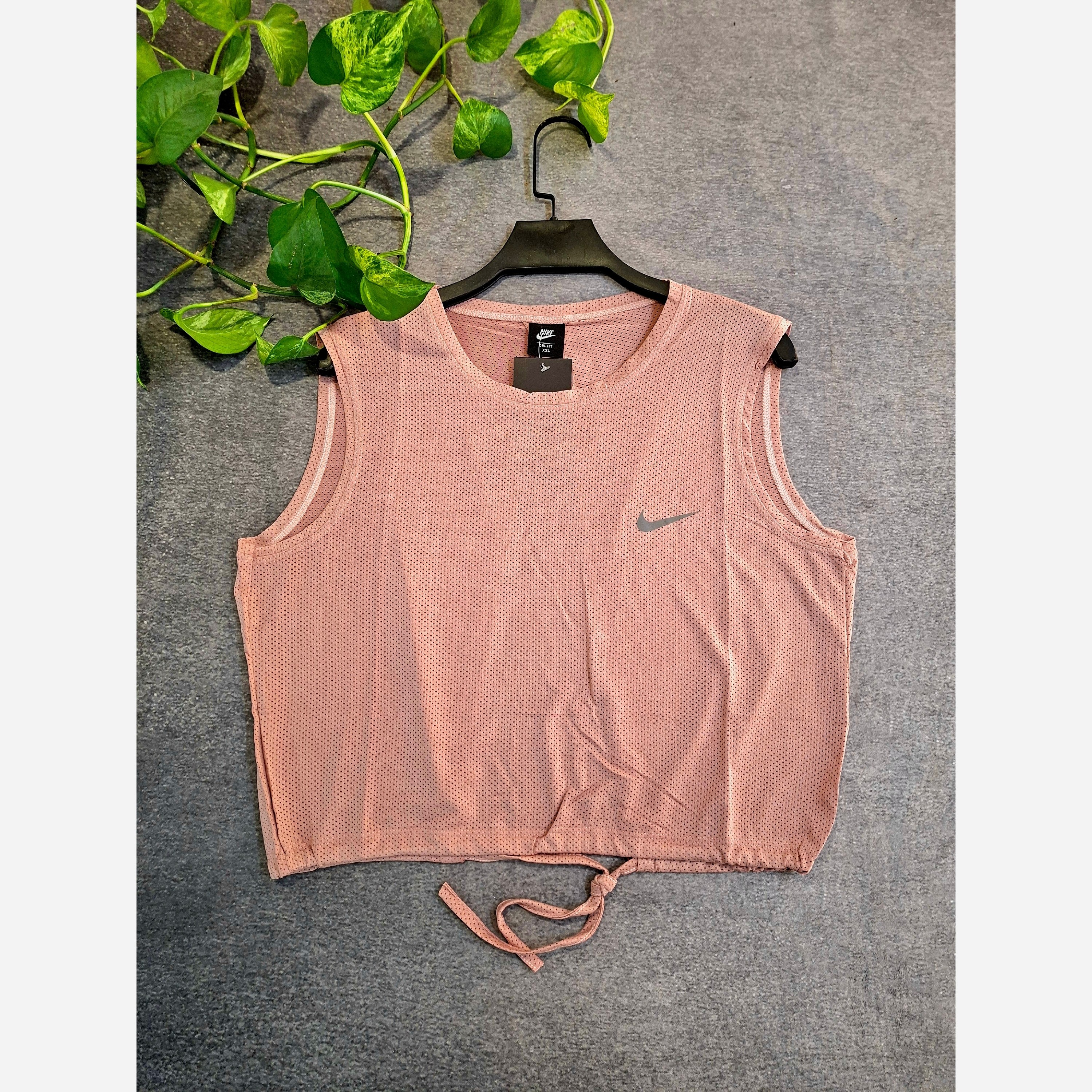 کراپ ورزشی زنانه پشت بندی nike در 5 رنگ
