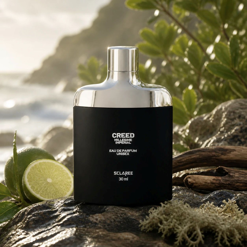 عطر جیبی اسکلاره مدل CREED MILLESIME IMPERIAL با رایحه مرکباتی، چوبی، خنک حجم 30 میلیلیتر