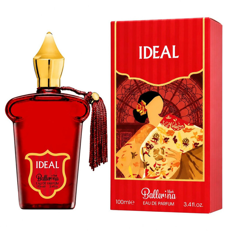 ادوپرفیوم زنانه بالرینا مدل IDEAL با رایحه گرم حجم 100 میلیلیتر