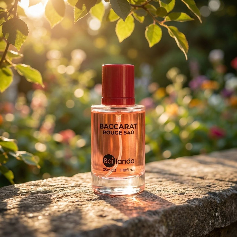 عطر جیبی بایلندو مدل Baccarat 540 NB با رایحه گرم و شیرین حجم 35 میلی لیتر