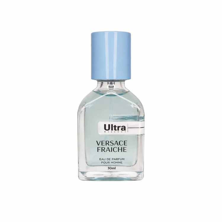 عطر جیبی مردانه اولترا ویرچوآل مدل Versace Fraiche با رایحه خنک حجم 30 میلیلیتر