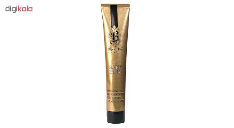 رنگ موی بیجورکا سری Gold 24K شماره4 حجم 100 میلی لیتر رنگ قهوه ای