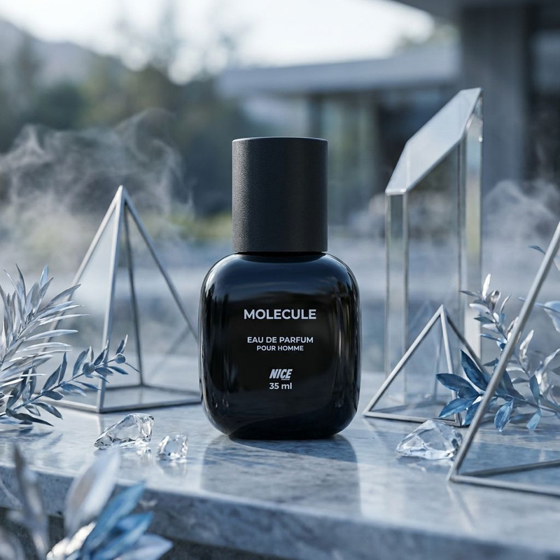 عطر جیبی زنانه و مردانه نایس پاپت مدل Molecule NEW با رایحه تند حجم 35 میلی لیتر