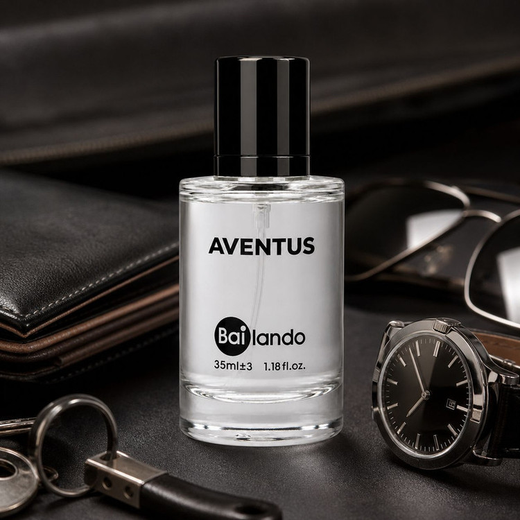 عطر جیبی مردانه بایلندو مدل Aventus NB با رایحه تند حجم 35 میلی لیتر