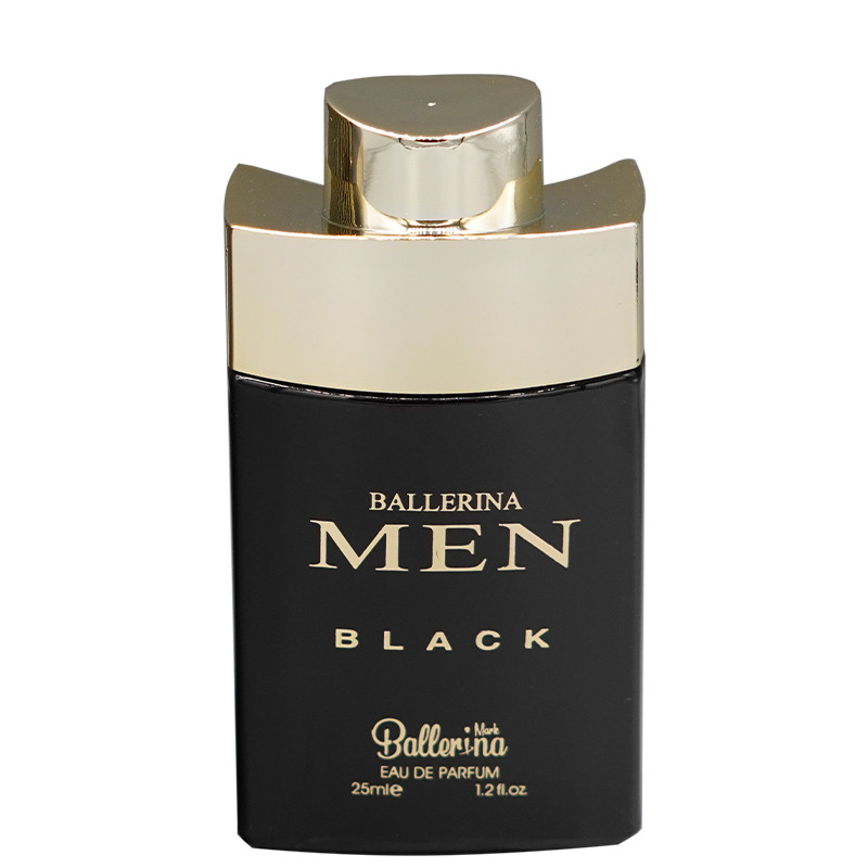 عطر جیبی مردانه بالرینا مدل MEN BLACK با رایحه گرم حجم 25 میلی‌لیتر