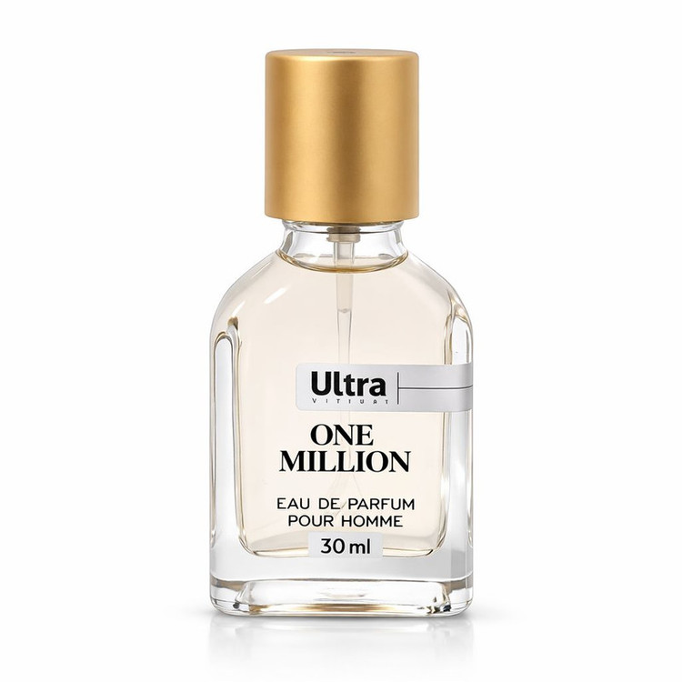 عطر جیبی مردانه اولترا ویرچوآل مدل 1Million با رایحه گرم حجم 30 میلیلیتر