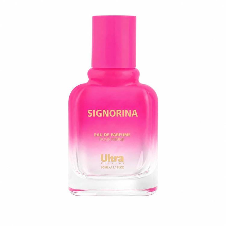عطر جیبی زنانه اولترا ویرچوآل مدل Signorina با رایحه خنک و شیرین حجم 30 میلیلیتر