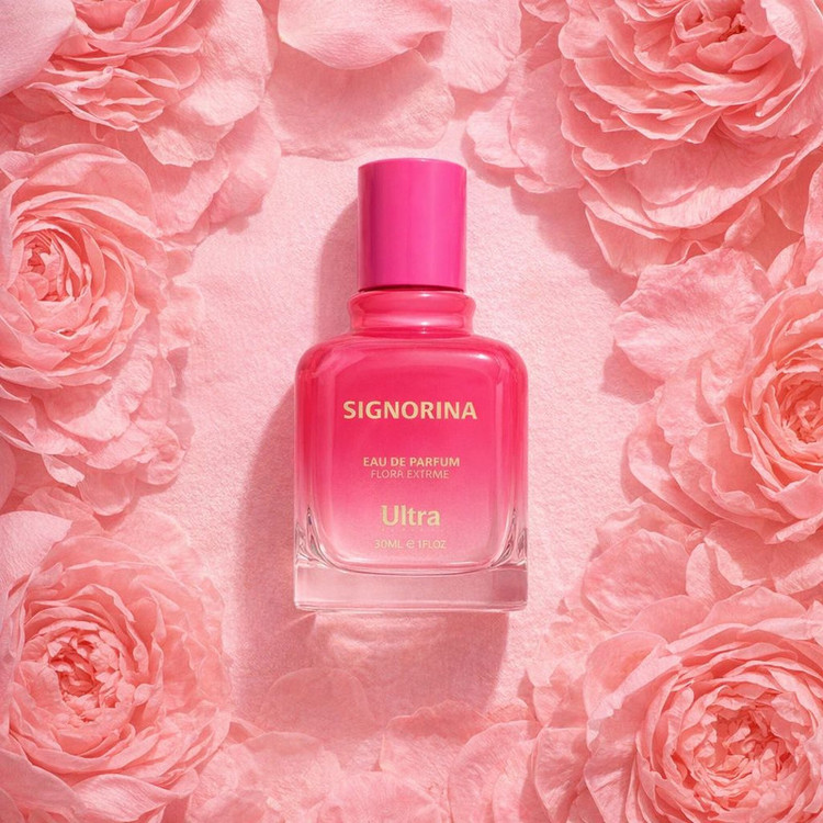 عطر جیبی زنانه اولترا ویرچوآل مدل Signorina با رایحه خنک و شیرین حجم 30 میلیلیتر