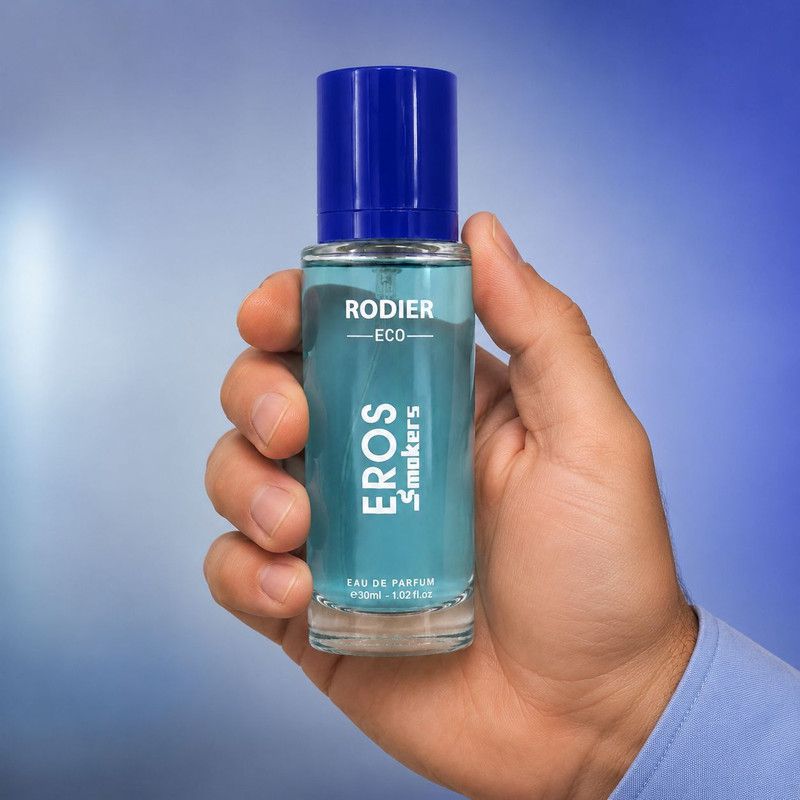 عطر جیبی مردانه رودیر مدل Eros smokers با رایحه شیرین و مرکباتی حجم 30 میلیلیتر