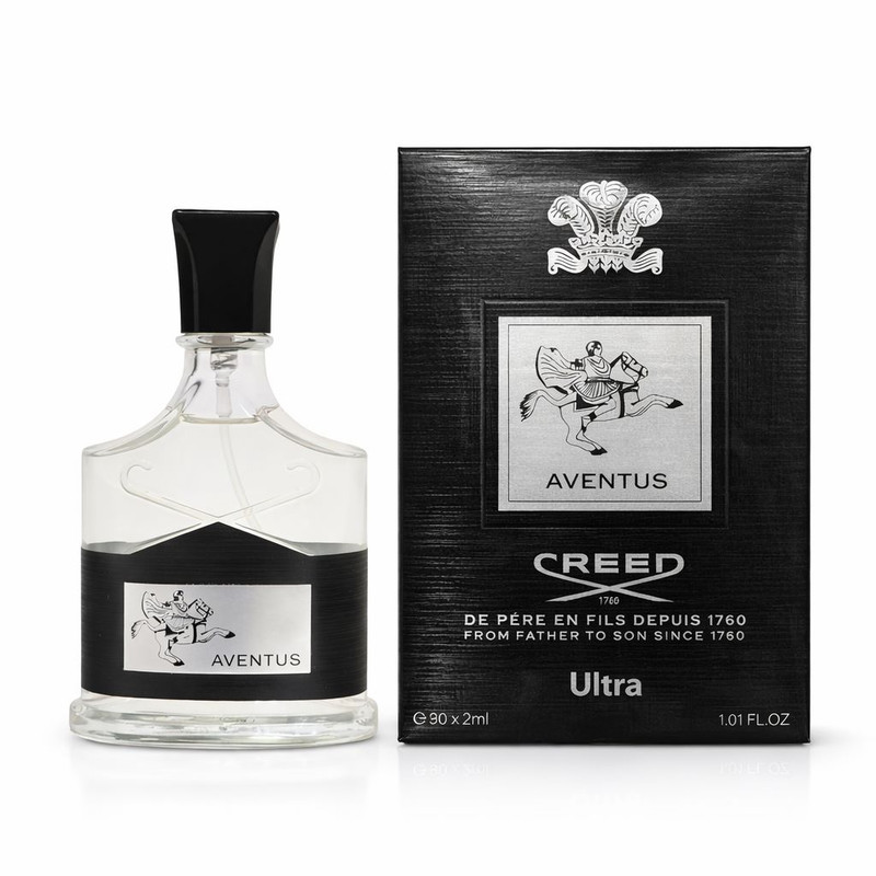 عطر جیبی مردانه اولترا ویرچوآل مدل Creed Aventus با رایحه تلخ حجم 30 میلیلیتر