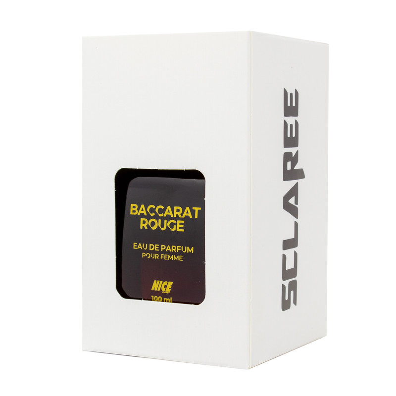 ادوپرفیوم زنانه نایس پاپت مدل Baccarat Rouge حجم 100 میلیلیتر