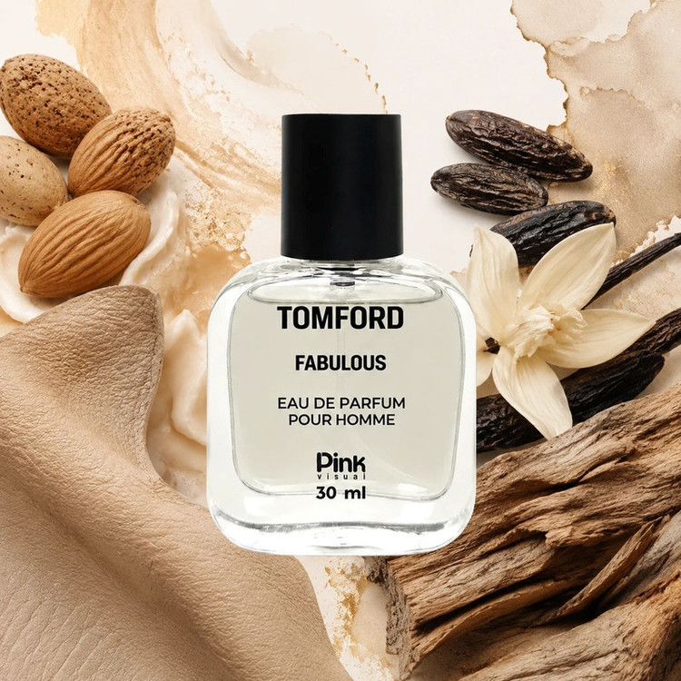 عطر جیبی مردانه پینک ویژوآل مدل Tom Ford Fabulous با رایحه تلخ حجم 30 میلیلیتر