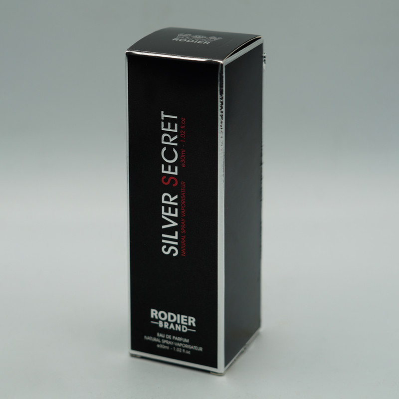 عطر جیبی رودیر مدل SILVER SECRET حجم 30 میلی لیتر