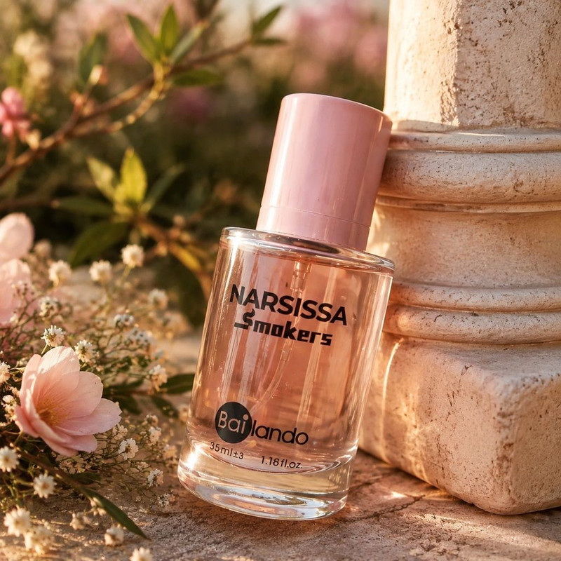 عطر جیبی زنانه بایلندو مدل Narsissa Smokers با رایحه گرم و شیرین حجم 35 میلی لیتر