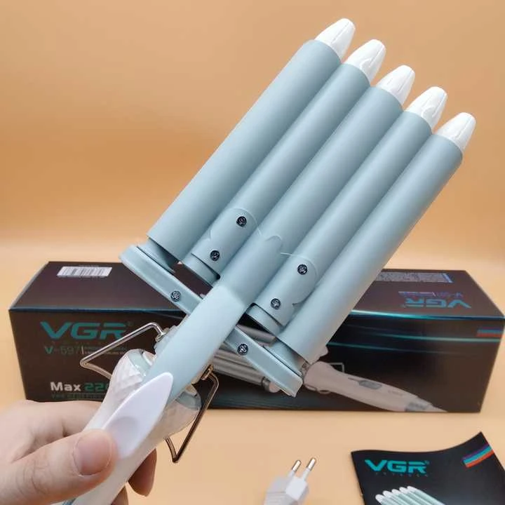 فر کننده مو وی جی آر مدل VGR-597 پنج لول SS با 12 ماه گارانتی