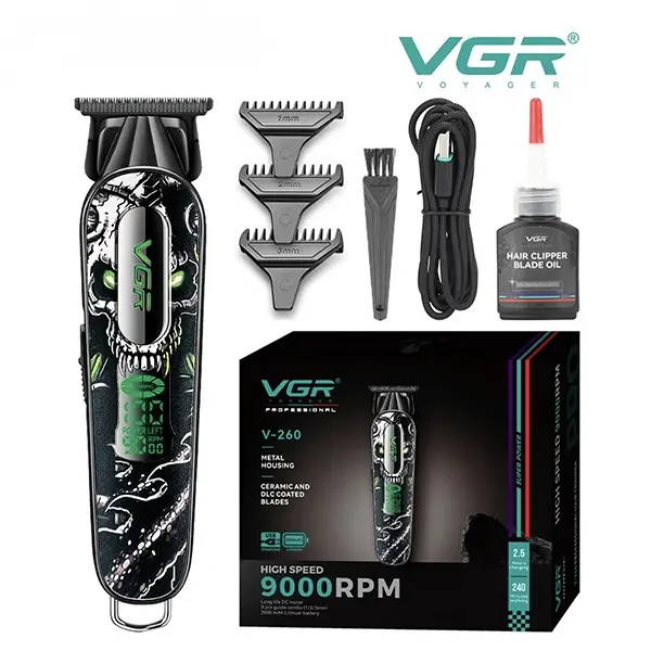 ماشین خط زن حرفه ای وی جی آر مدل V-260 با 18 ماه گارانتی