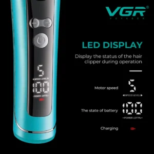 ماشین اصلاح وی جی آر مدل VGR-V299 با برش مستقیم و 5 سطح سرعت