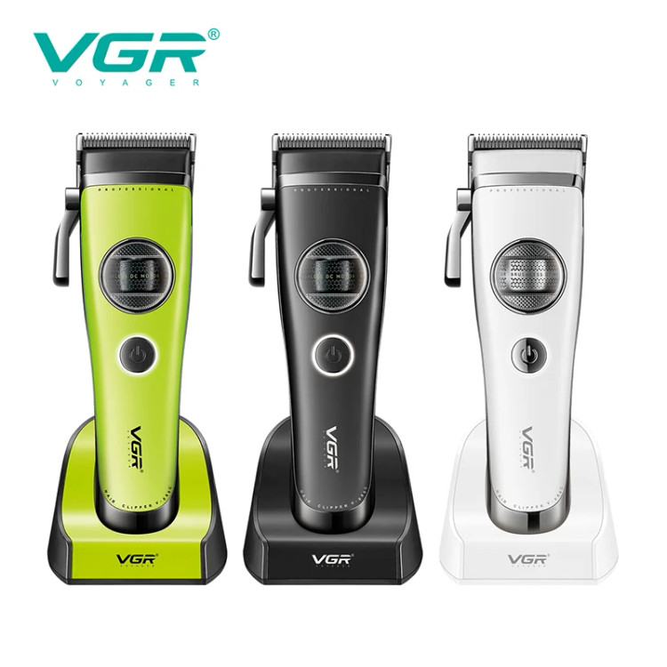 ماشین اصلاح VGR مدل V-880C | حجمزن حرفهای شارژی با موتور قدرتمند
