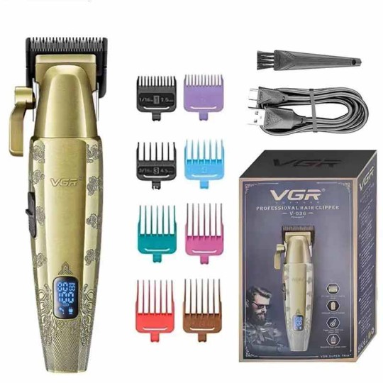 ماشین اصلاح وی جی آر مدل VGR-036 با تیغه تیتانیوم