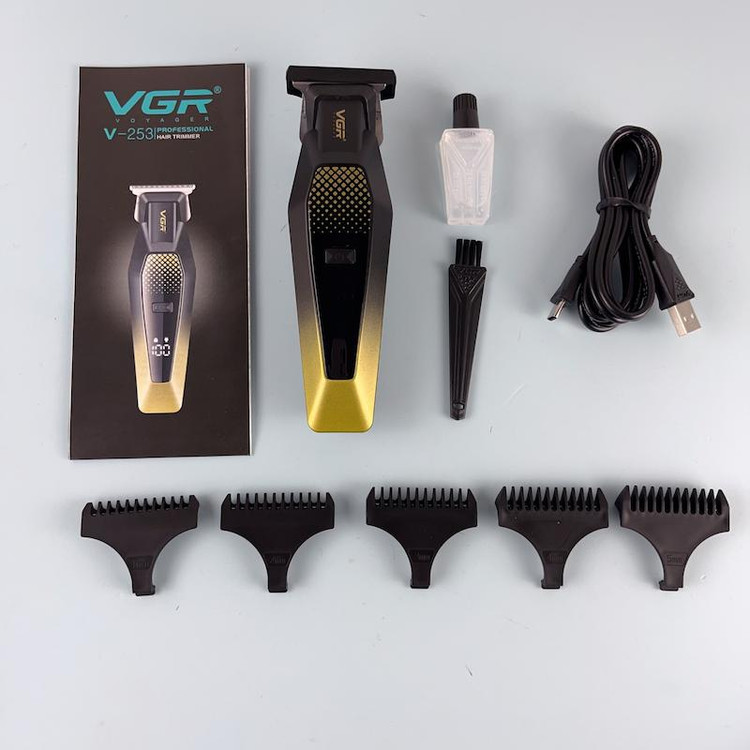 ماشین اصلاح موی سر و صورت شارژی وی جی ار مدل V-253