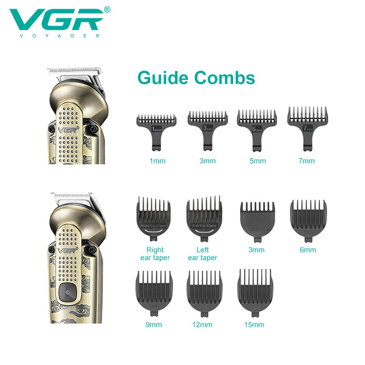 ست ماشین اصلاح موی صورت و بدن وی جی آر V-103