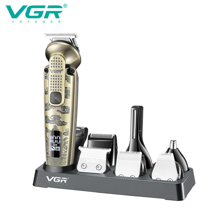ست ماشین اصلاح موی صورت و بدن وی جی آر V-103