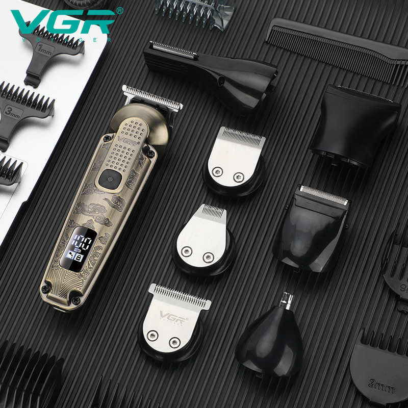 ست ماشین اصلاح موی صورت و بدن وی جی آر V-103