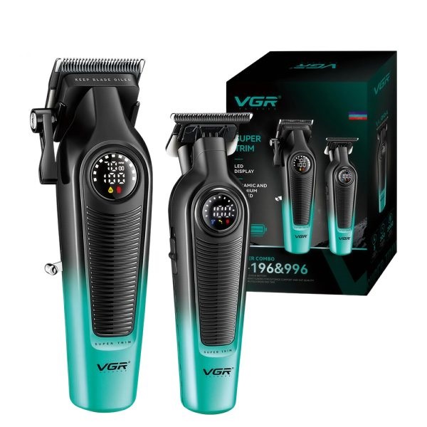 ست ماشین اصلاح وی جی آر مدل V-196 و V-996