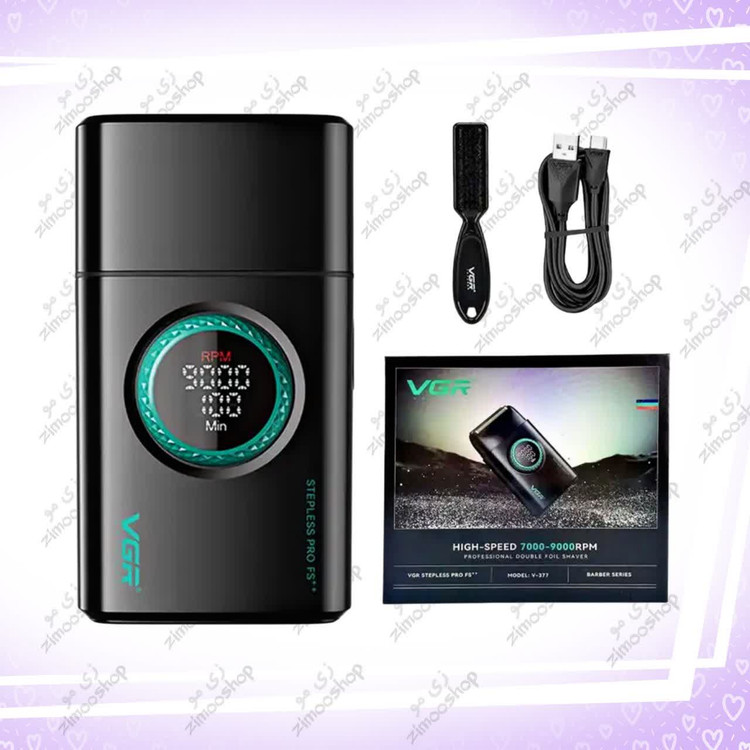 وی جی آر ماشین اصلاح شیور وی جی آر مدل VGR V-377-(محصول اصل)