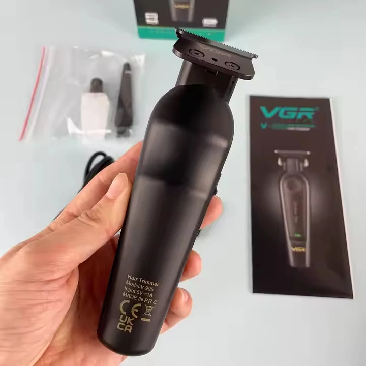 ماشین اصلاح وی جی آر مدل VGR V-995 با تیغه استیل ضد زنگ و برش مستقیم
