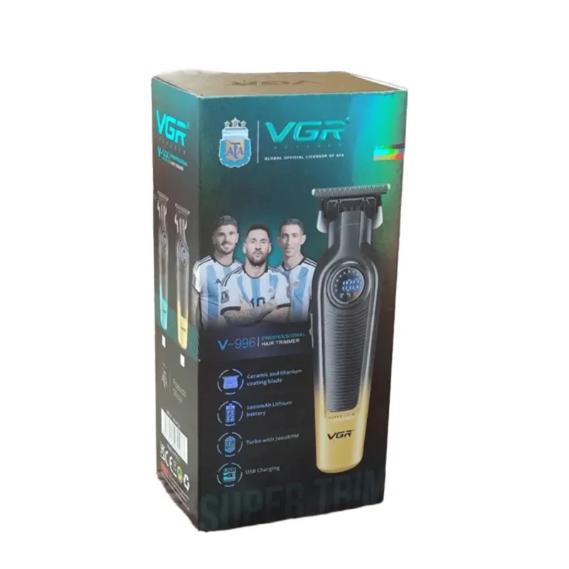 ماشین اصلاح حرفهای وی جی آر مدل V-996 — قدرت، دقت و دوام برای اصلاحی بینقص