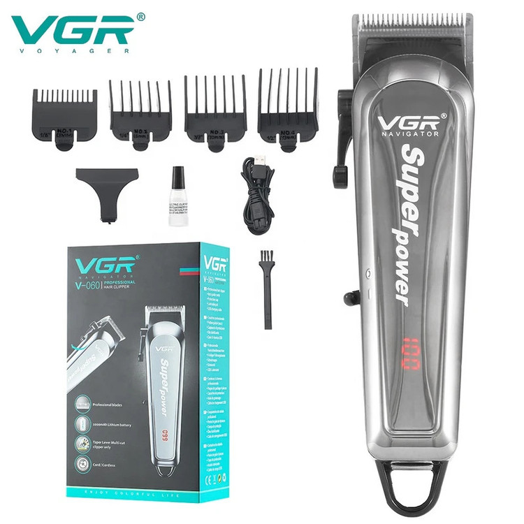 ماشین اصلاح موی سر و صورت VGR وی جی ار مدل V-060