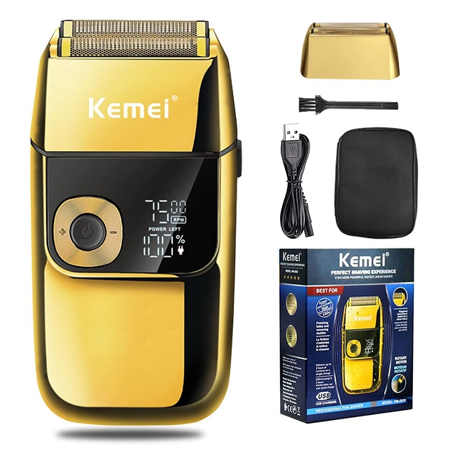 شیور حرفه ای دو کاره کیمی مدل KEMEI KM-2028 پک اصلی