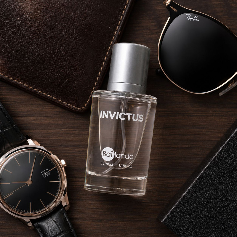 عطر جیبی مردانه بایلندو مدل Invictus NB با رایحه تند و چوبی حجم 35 میلی لیتر
