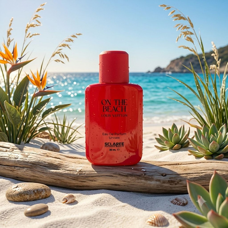 عطر جیبی اسکلاره مدل On The Beach Professional Louis با رایحه شیرین و مرکباتی حجم 30 میلیلیتر