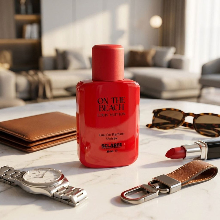 عطر جیبی اسکلاره مدل On The Beach Professional Louis با رایحه شیرین و مرکباتی حجم 30 میلیلیتر