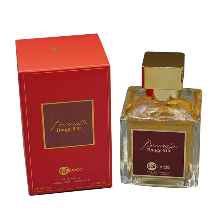 ادوپرفیوم بایلندو مدل Baccarat Rouge 540 با رایحه گرم، تند حجم ۱۰۰ میلی لیتر